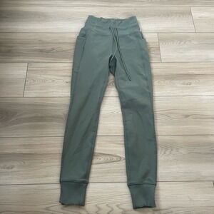 Avalanche Womens Green Ultra Soft‎ Squat Proof Jogger Legging Size Small